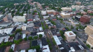 White Plains, New York State, Downtown, Amazing Landscape, Air Flying