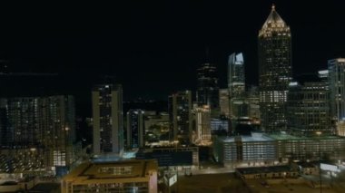 Atlanta 'da Gece, Georgia, Hava Manzarası, Şehir Işıkları