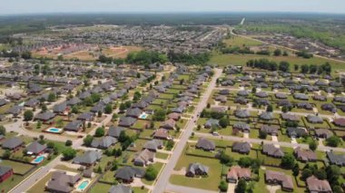 Warner Robins, Georgia, Downtown, Aerial View, İnanılmaz Manzara