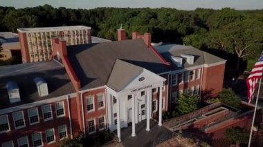 Cary, Kuzey Carolina, Şehir Merkezi, Cary Sanat Merkezi, Hava Görünümü