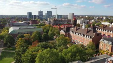 Champaign, Illinois Üniversitesi, UIUC, İnanılmaz Manzara, Hava Görünümü