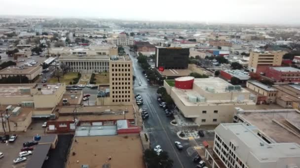 텍사스주 샌앤젤로 Amazing Landscape Downtown Aerial View — 비디오