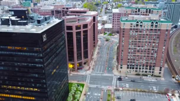 Białe Równiny Nowy Jork Śródmieście Niesamowity Krajobraz Widok Powietrza — Wideo stockowe