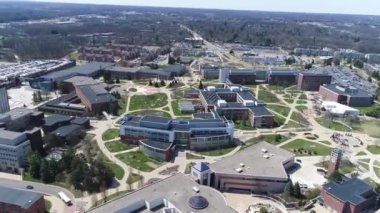 Kalamazoo, WMU, Michigan, Batı Michigan Üniversitesi, Hava Görünümü