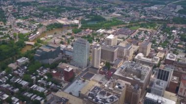 Wilmington, Delaware, Downtown, Christina Nehri, Hava Manzarası