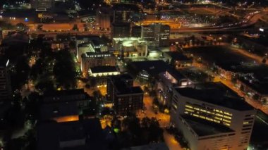 Birmingham 'da Hava Uçuşu, Şehir Işıkları, Şehir Merkezi, Alabama