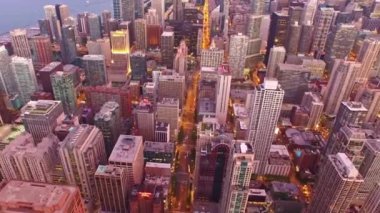 Chicago, Downtown, Illinois üzerinde Uçan Hava, İnanılmaz Şehir