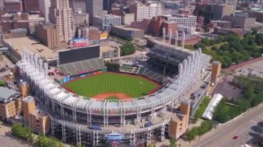 Cleveland, Ohio üzerinde Hava Uçuşu, İlerleme Alanı, Şehir Merkezi