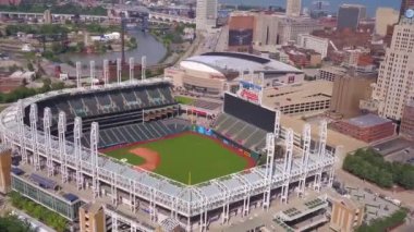 Cleveland, Ohio, Downtown, İlerleme Alanı üzerinde Uçuşlar