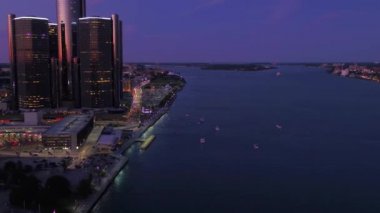 Detroit, Michigan, Detroit Nehrinin Üzerinde Uçan Havacılık
