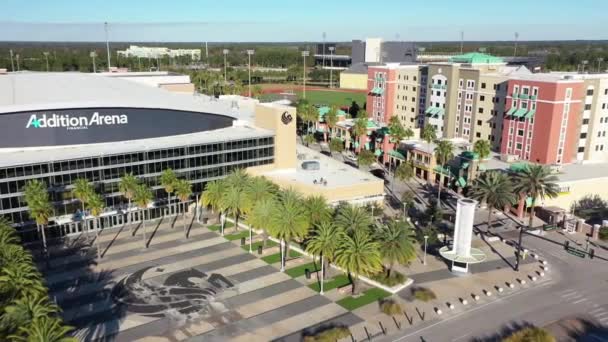 Orlando Florida Addition Arena University Central Florida Aerial Flying — 비디오