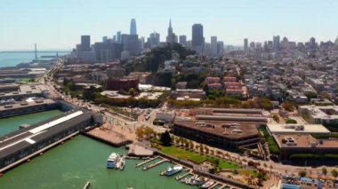 San Francisco, California, Kuzey Sahili üzerinde Hava Uçuşu