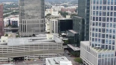 Tampa 'nın Üzerinde Uçan Hava, İnanılmaz Şehir, Florida, Şehir Merkezi