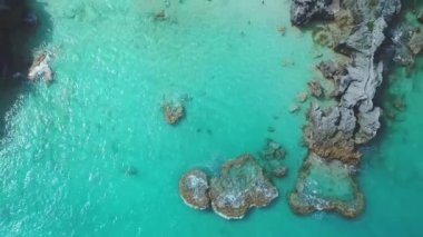 Bermuda, Rocky Resifleri, Tropikal Cennet, Hava Uçuşu, Güzel Manzara, Atlantik Okyanusu