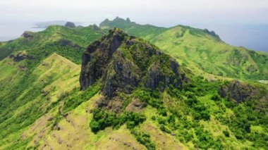 Fiji, Dağlar, Havadan Uçma, İnanılmaz Manzara, Tropikal Orman