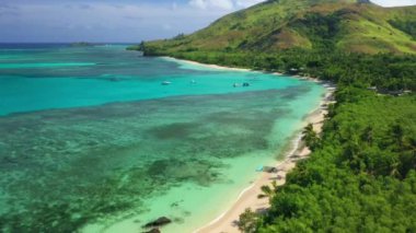 Fiji, Tropikal Orman, Pasifik Plajı, İnanılmaz Manzara, Hava Uçuşu