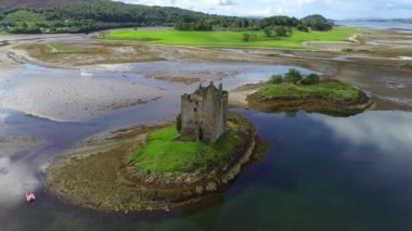 İskoçya, Kale Avcısı, Hava Uçuşu, Loch Laich, Argyll