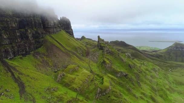苏格兰 空中飞行 斯凯岛 — 图库视频影像