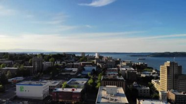 Tacoma, Washington Eyaleti, Hava Uçuşu, İnanılmaz Manzara, Şehir Merkezi