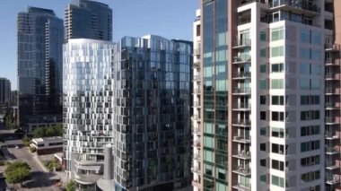 Bellevue, Hava Uçuşu, Şehir Merkezi, İnanılmaz Manzara, Washington Eyaleti