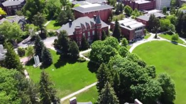 Washington State Üniversitesi, Pullman, Amazing Landscape, WSU, Air View