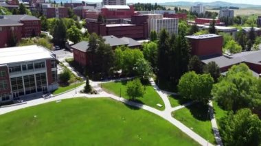 Washington Eyalet Üniversitesi, Pullman, Hava Görüntüleme, WSU, İnanılmaz Manzara