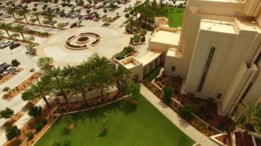 Gilbert Tapınağı, Arizona, Şehir Merkezi, Hava Manzarası, İnanılmaz Manzara