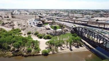 Yuma, Arizona, Okyanus 'tan Okyanus Köprüsü' ne, Hava Görüntüsü, Colorado Nehri
