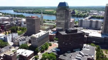 Springfield, Hava Manzarası, Massachusetts, İnanılmaz Manzara, Şehir Merkezi