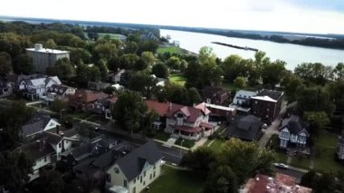 Evansville, Indiana, Downtown, İnanılmaz Manzara, Uçan Hava