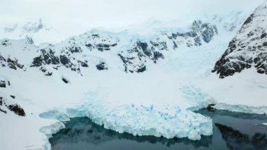 Antarktika, Güney Kutbu, Buz Dağları, İnanılmaz Manzara, Hava Manzarası, Antarktika Okyanusu