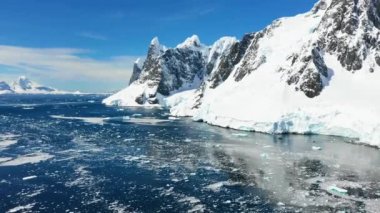 Antarktika, Güney Kutbu, Antarktika Okyanusu, Buz Dağları, İnanılmaz Manzara, Hava Manzarası