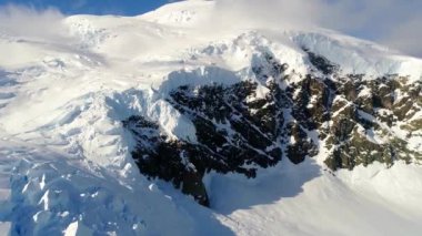 Antarktika, Güney Kutbu, Buz Dağları, Drone Manzarası, Buzdağları, İnanılmaz Manzara