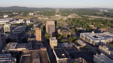 Huntsville, Drone View, Alabama, Amazing Landscape, Downtown üzerinde uçuş