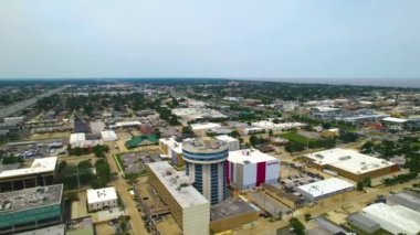 Metairie, Louisiana, Drone View, Downtown, Amazing Landscape üzerinde uçan hava aracı