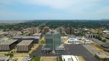 Metairie, Drone View, Louisiana, Downtown, Amazing Landscape üzerinde uçan hava aracı