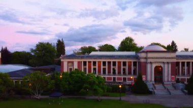Oregon Eyalet Üniversitesi, Corvallis, Memorial Union, Drone View üzerinde uçuş