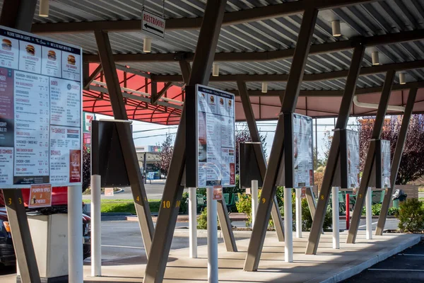 Anacortes Usa Circa November 2021 Angled View Burgermaster Fast Food — Stock Photo, Image