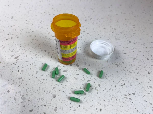 Seattle États Unis Vers Mai 2022 Vue Des Pilules Fluoxétine — Photo