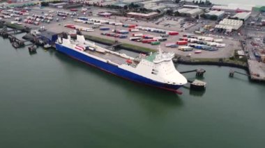 STENA FORETELLER Ferry at Belfast Harbour Northern Ireland 08-08-22