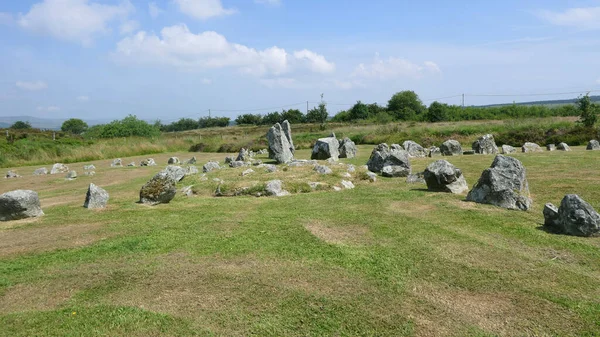 Beaghmore Neolityczne Koła Kamienne Tyrone Irlandia Północna — Zdjęcie stockowe