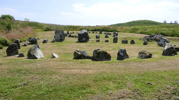 Beaghmore Neolitiske Stencirkler Tyrone Nordirland - Stock-foto