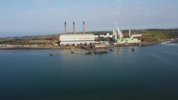 Ballylumford Power Station Larne Northern Ireland — Stockvideo