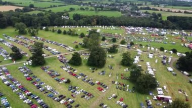 Visitors at Shanes Castle May Day Steam Rally Antrim Estate Northern Ireland on 6th May 28-08-21