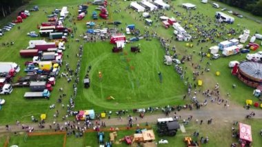 Visitors at Shanes Castle May Day Steam Rally Antrim Estate Northern Ireland on 6th May 28-08-21