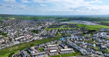 Portrush Plajı Atlantik Okyanusu Kuzey Kıyısı Ortak Antrim Kuzey İrlanda 