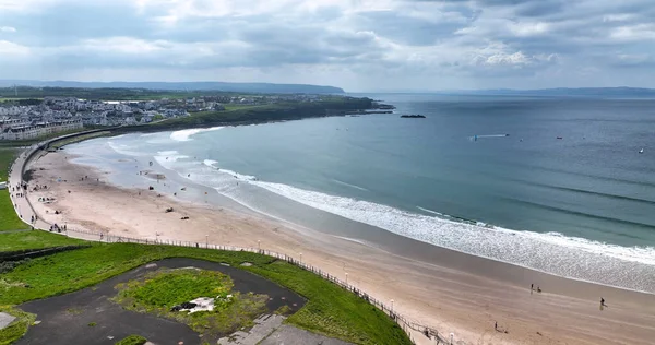 Portrush Beach Atlantic Ocean North Coast Antrim Northern Ireland — ストック写真