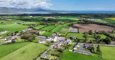 Barnevave ve Slieve Foye Dağları Glenmore Vadisi Cooley Yarımadası Carlingford Lough Louth İrlanda Denizi 