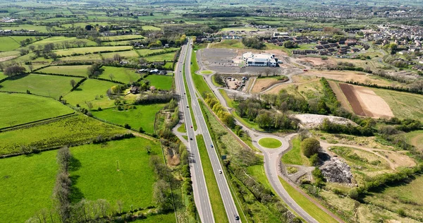 Фото Воздуха Церкви Green Pastures Faith Ave Ballymena County Antrim — стоковое фото