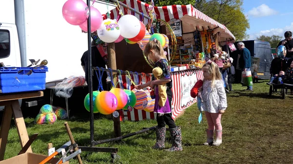 Balloons Trade Stalls Shanes Castle May Day Steam Rally May —  Fotos de Stock